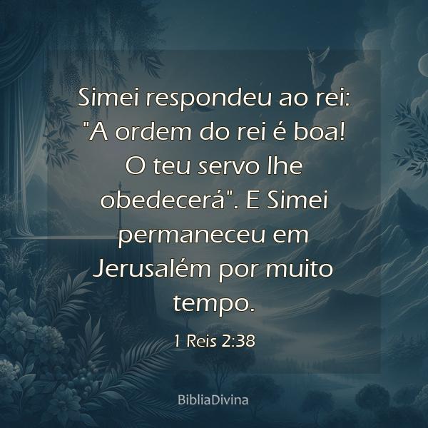 1 Reis 2:38