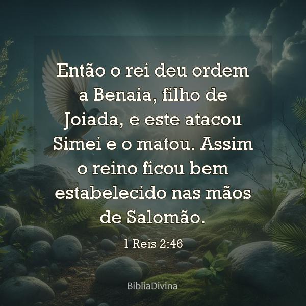 1 Reis 2:46