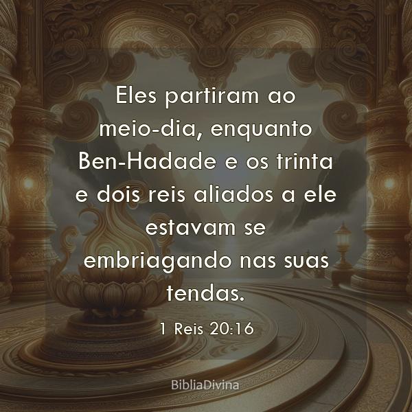 1 Reis 20:16