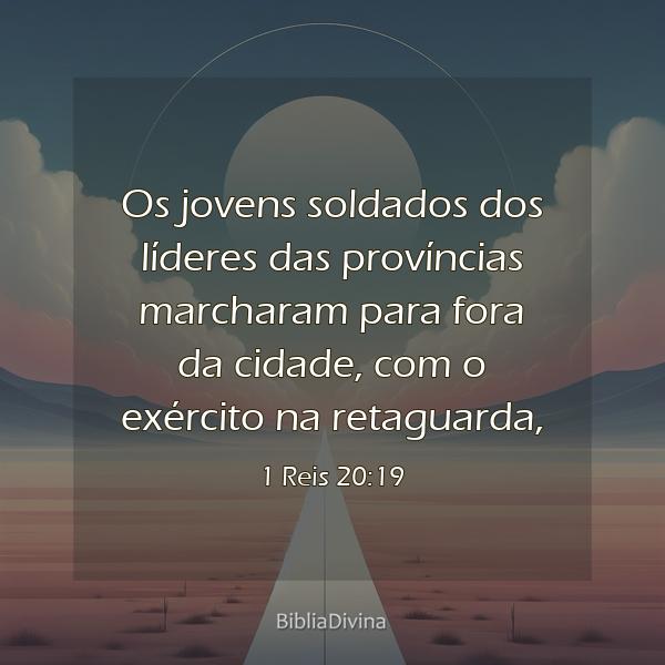 1 Reis 20:19