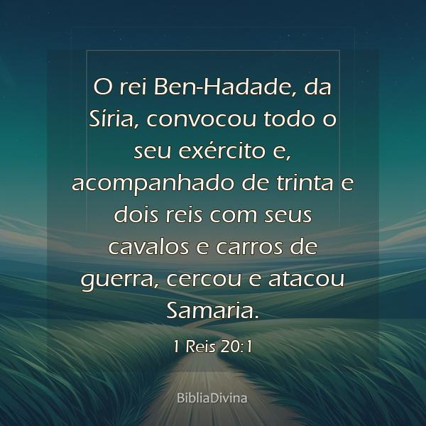 1 Reis 20:1