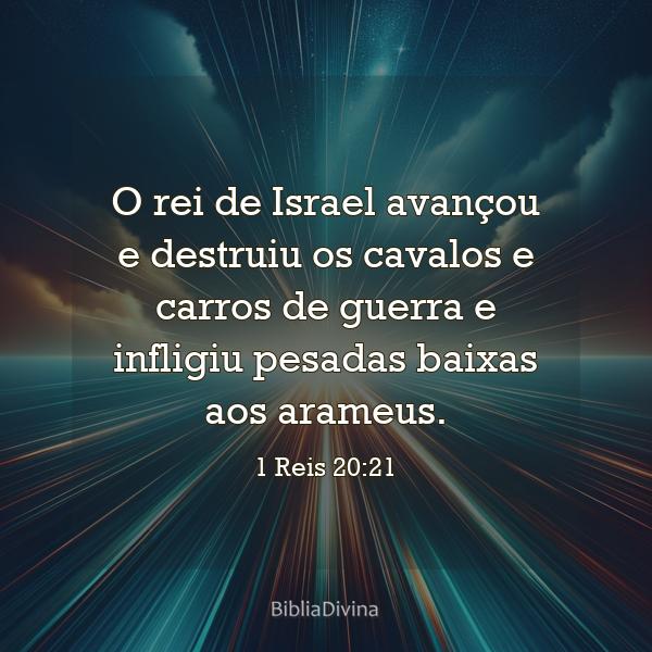 1 Reis 20:21