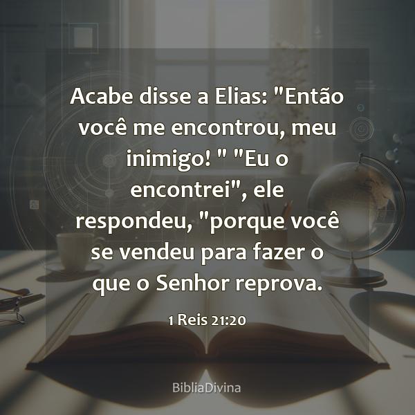 1 Reis 21:20