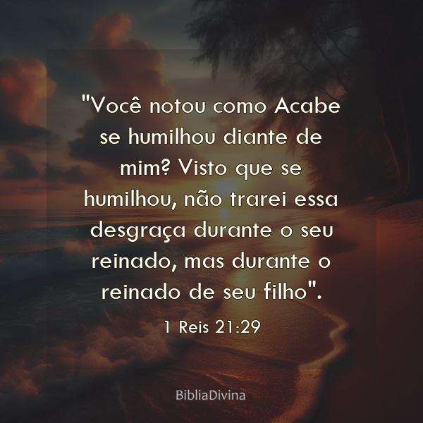 1 Reis 21:29