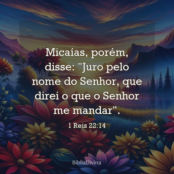 1 Reis 22:14