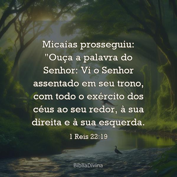 1 Reis 22:19