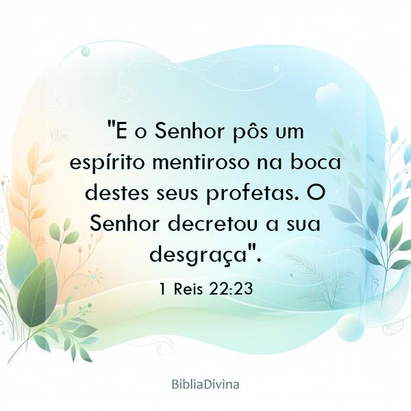 1 Reis 22:23