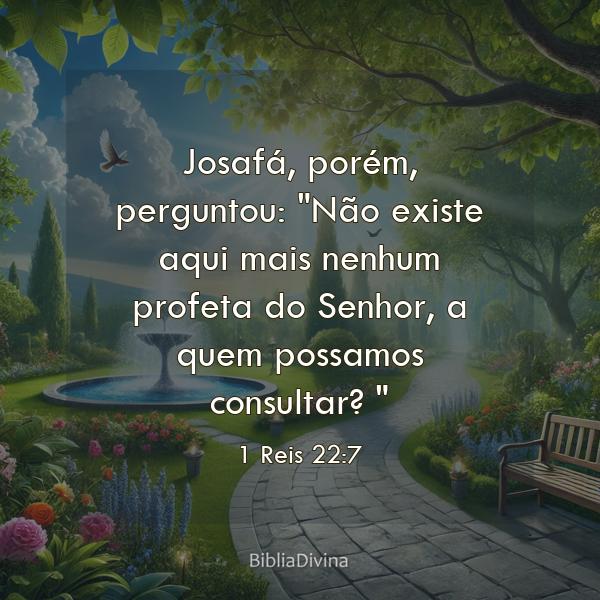 1 Reis 22:7