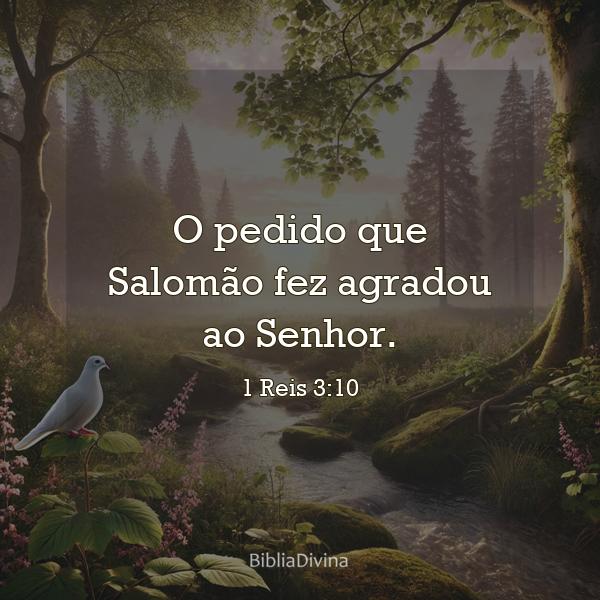 1 Reis 3:10