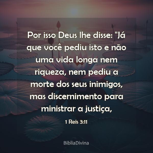 1 Reis 3:11