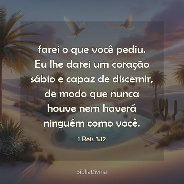 1 Reis 3:12