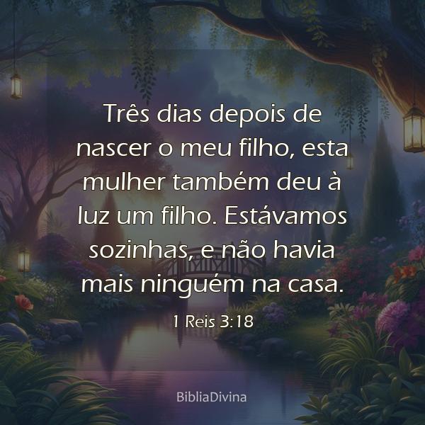 1 Reis 3:18