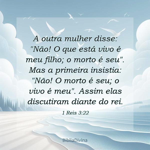 1 Reis 3:22