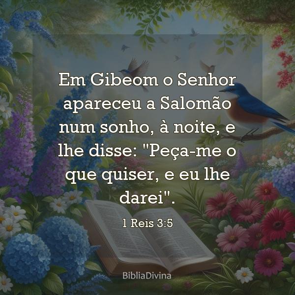 1 Reis 3:5