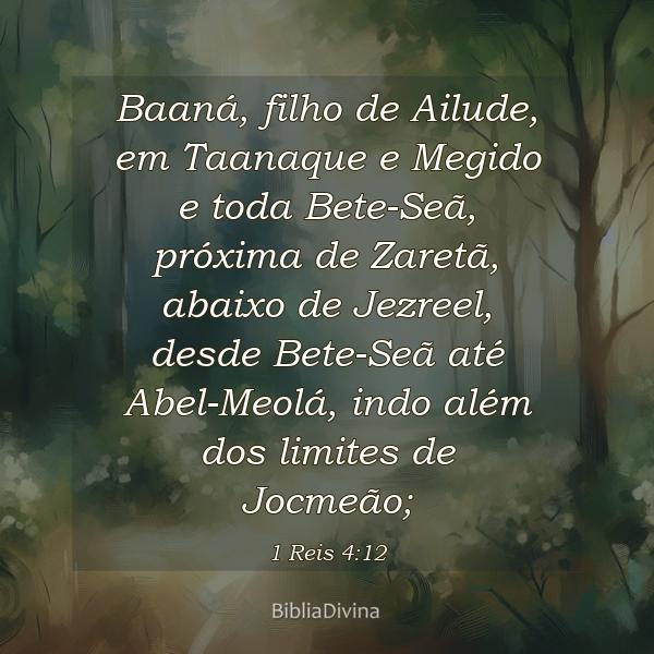 1 Reis 4:12