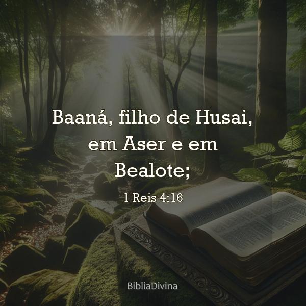 1 Reis 4:16