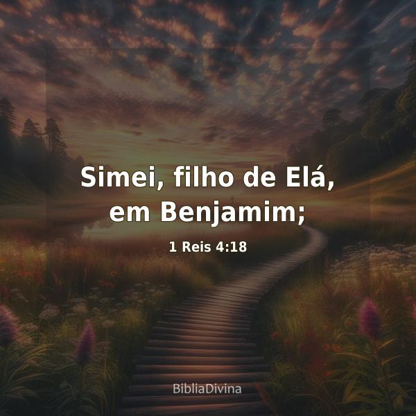 1 Reis 4:18