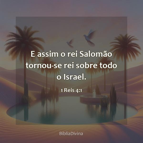 1 Reis 4:1