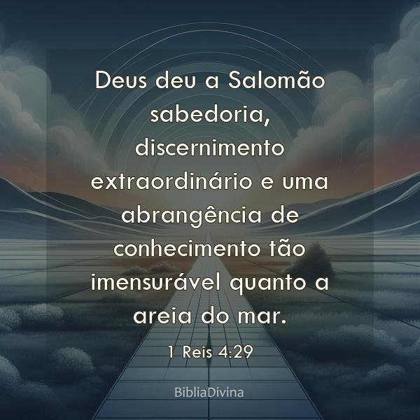 1 Reis 4:29