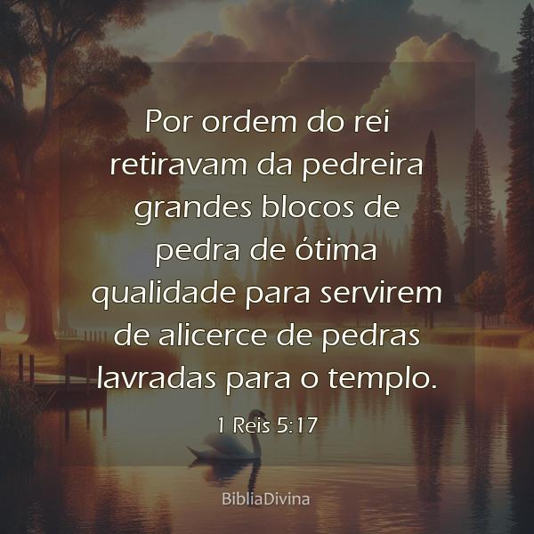 1 Reis 5:17