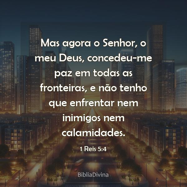 1 Reis 5:4