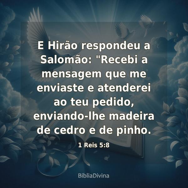 1 Reis 5:8