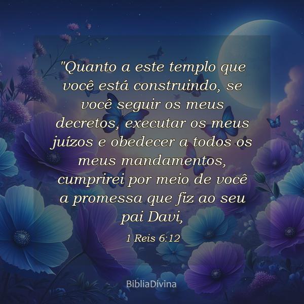 1 Reis 6:12