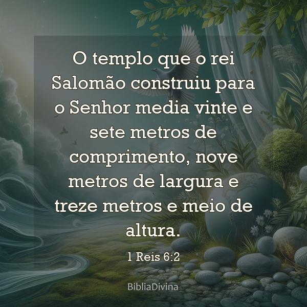 1 Reis 6:2