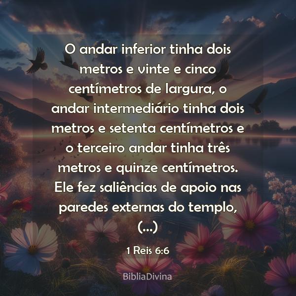 1 Reis 6:6