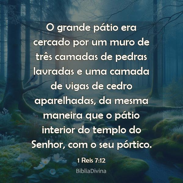 1 Reis 7:12