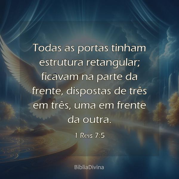 1 Reis 7:5