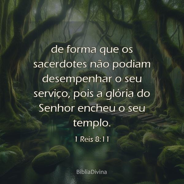 1 Reis 8:11