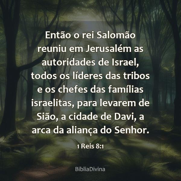 1 Reis 8:1