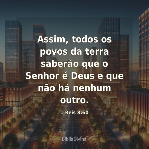 1 Reis 8:60