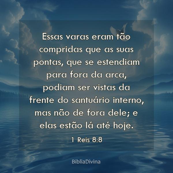 1 Reis 8:8