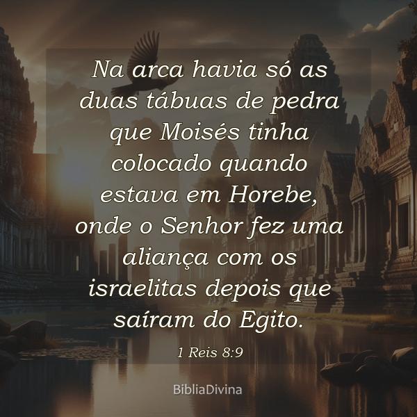 1 Reis 8:9