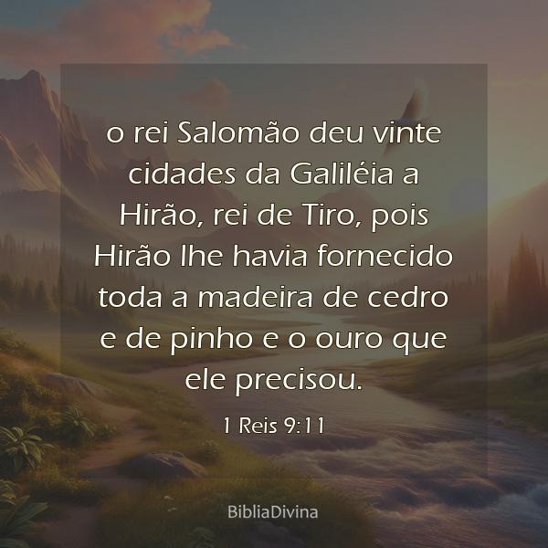 1 Reis 9:11