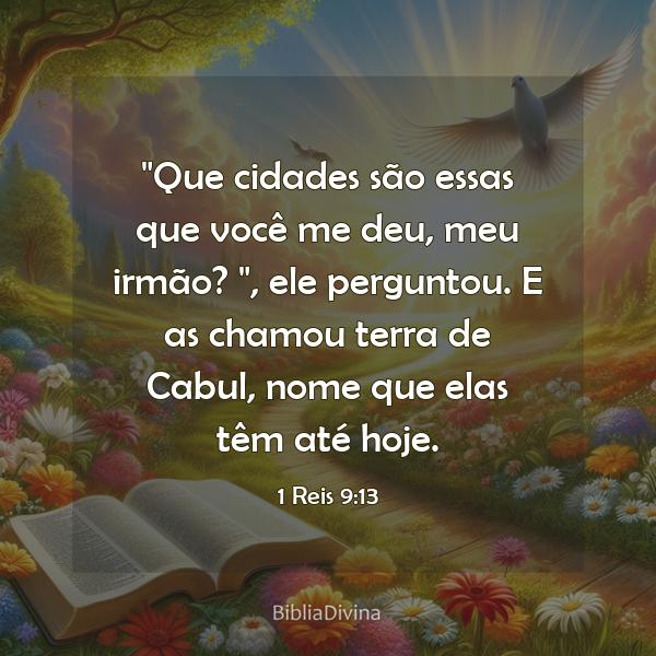 1 Reis 9:13