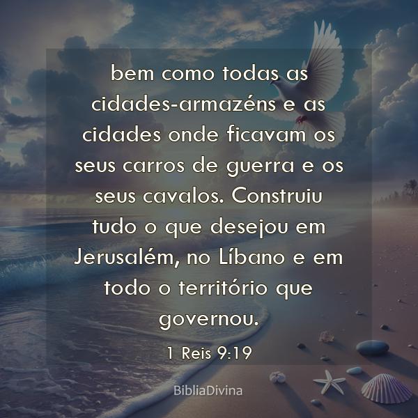 1 Reis 9:19