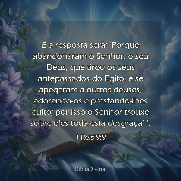 1 Reis 9:9