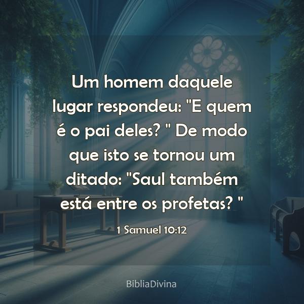 1 Samuel 10:12