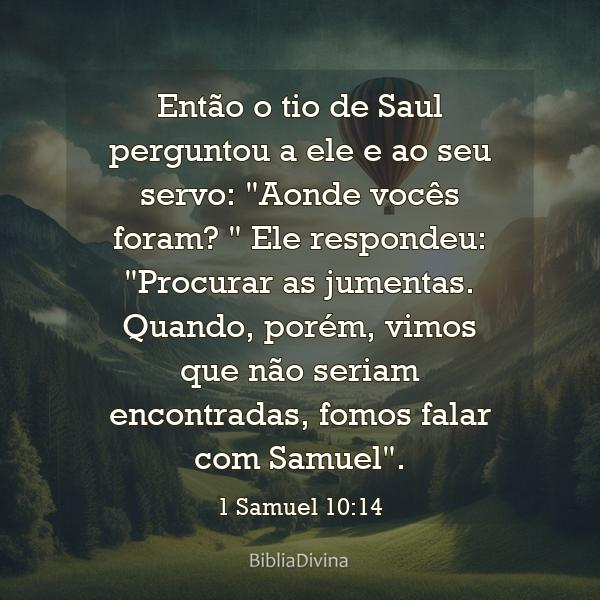 1 Samuel 10:14