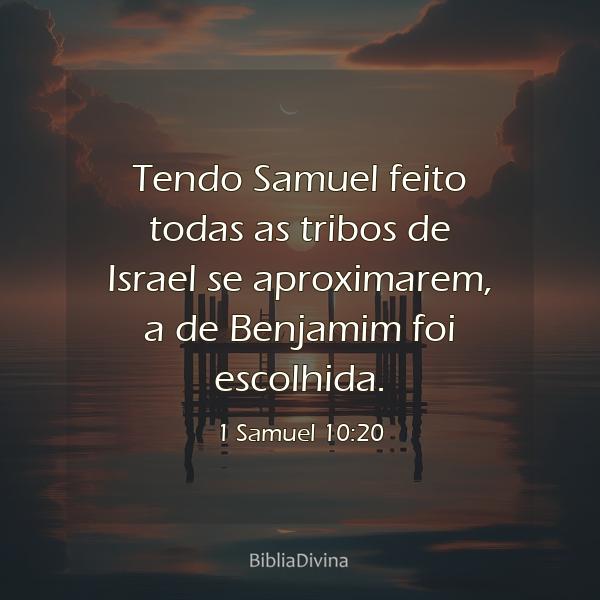 1 Samuel 10:20