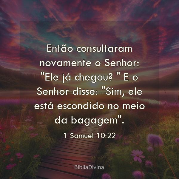 1 Samuel 10:22