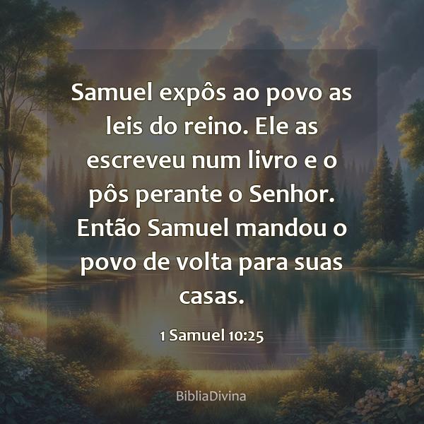 1 Samuel 10:25