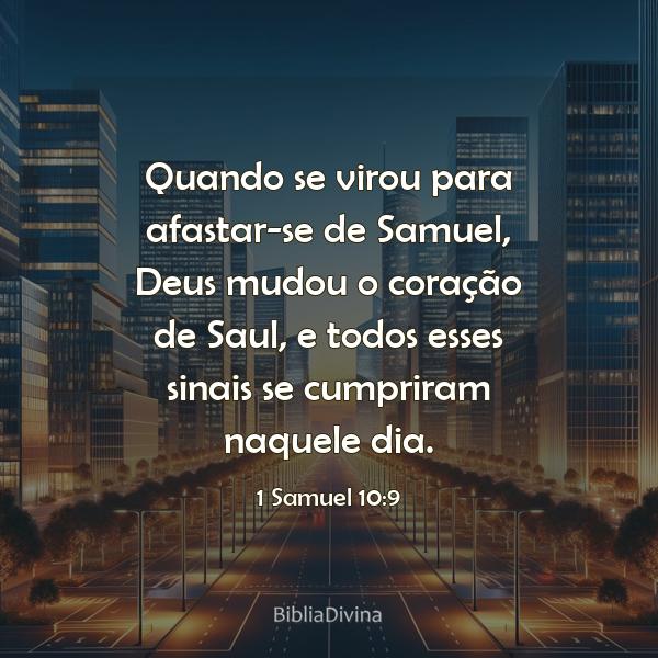 1 Samuel 10:9