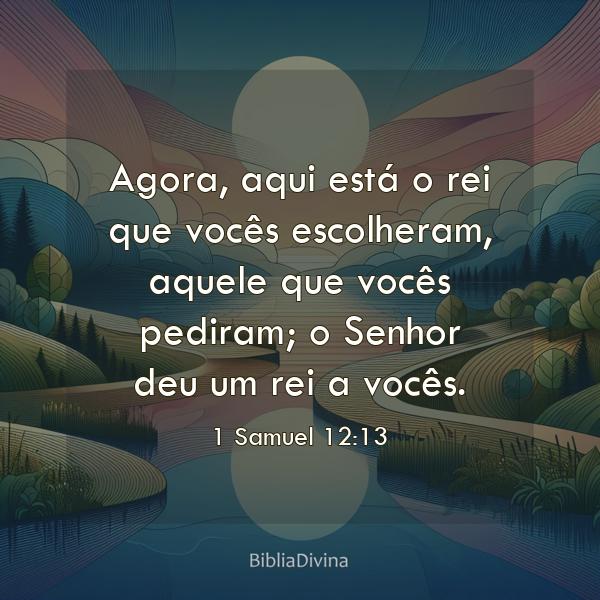 1 Samuel 12:13