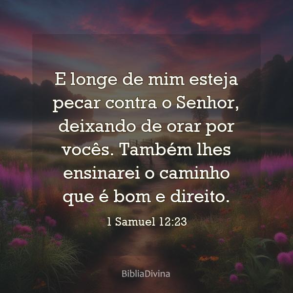 1 Samuel 12:23