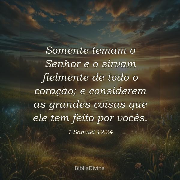 1 Samuel 12:24