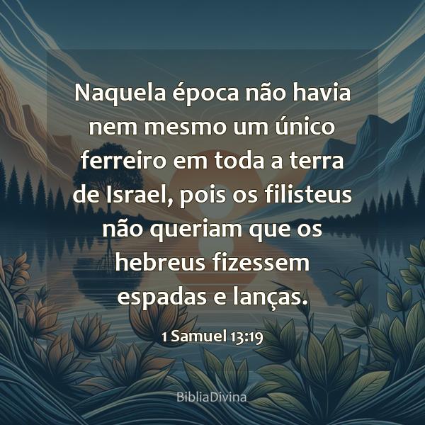 1 Samuel 13:19